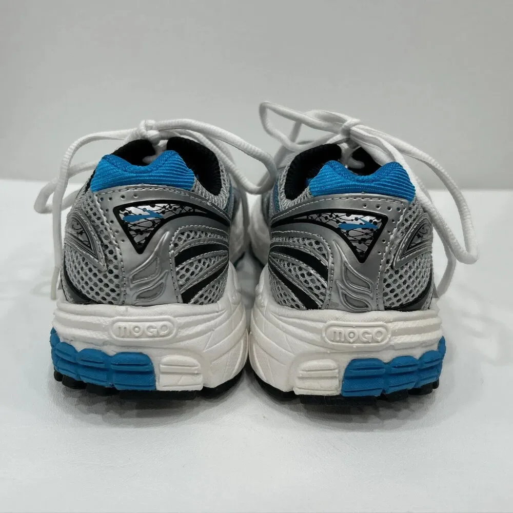 Brooks Defyance 6 Women's Size 7 Running Athletic Shoes Silver‎ Blue With Box